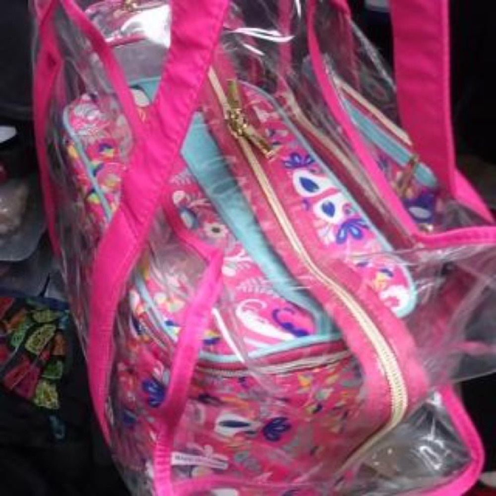 Travel makeup bag set.  NWT. Never Worn